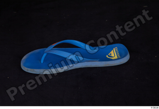 Clothes   265 blue flip flop casual shoes 0004.jpg